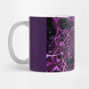 Digital fractal Mug